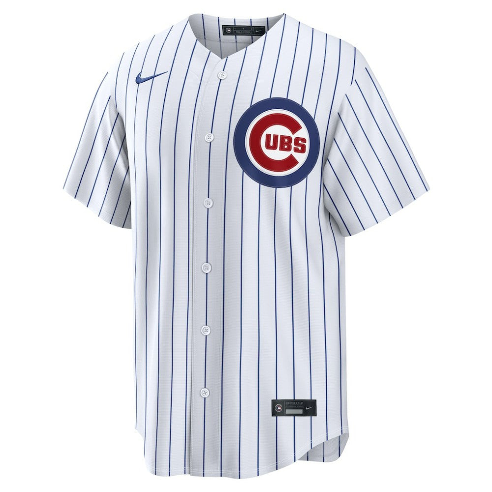 MLB Chicago Cubs Nike Home Replica Custom Jersey
