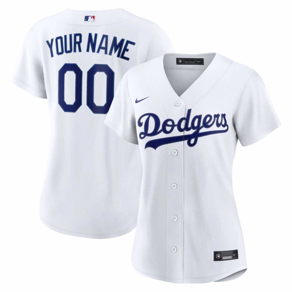 MLB Los Angeles Dodgers Nike Women's Home Replica Custom Jersey