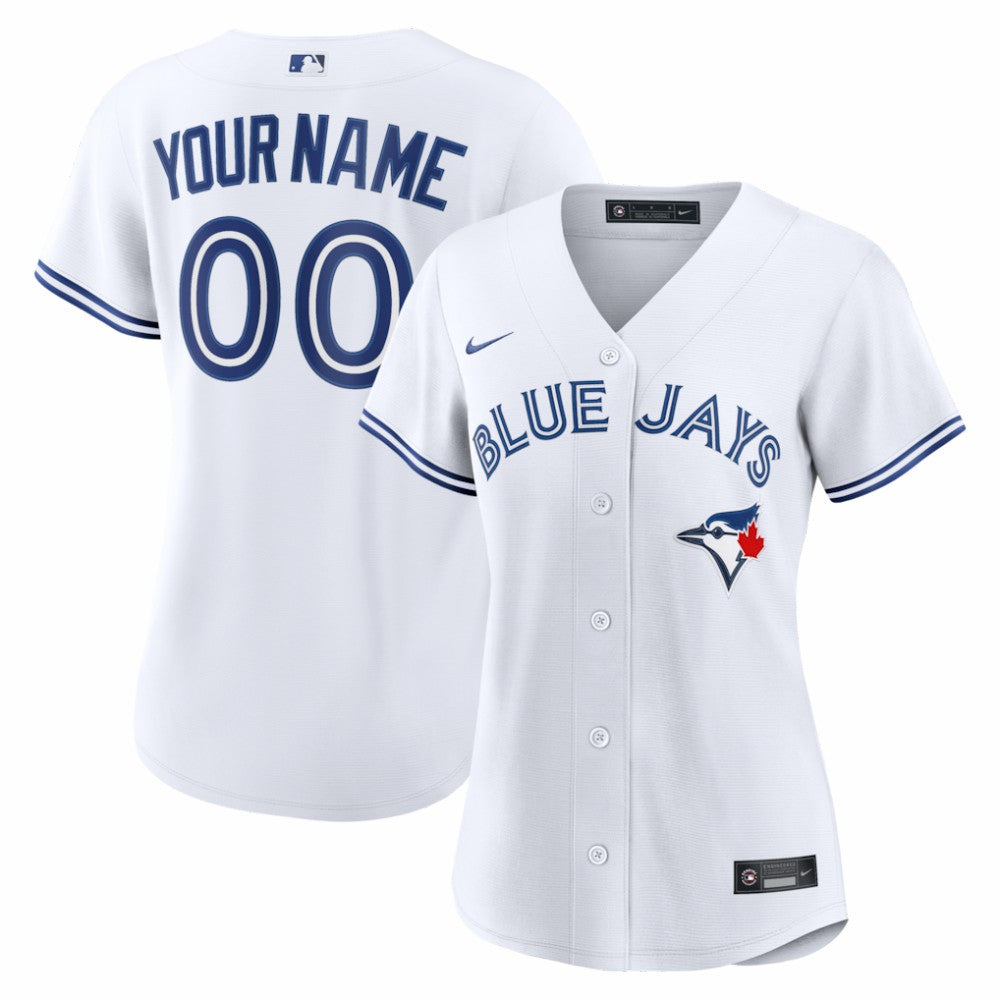 MLB Toronto Blue Jays Nike Women's Home Replica Custom Jersey