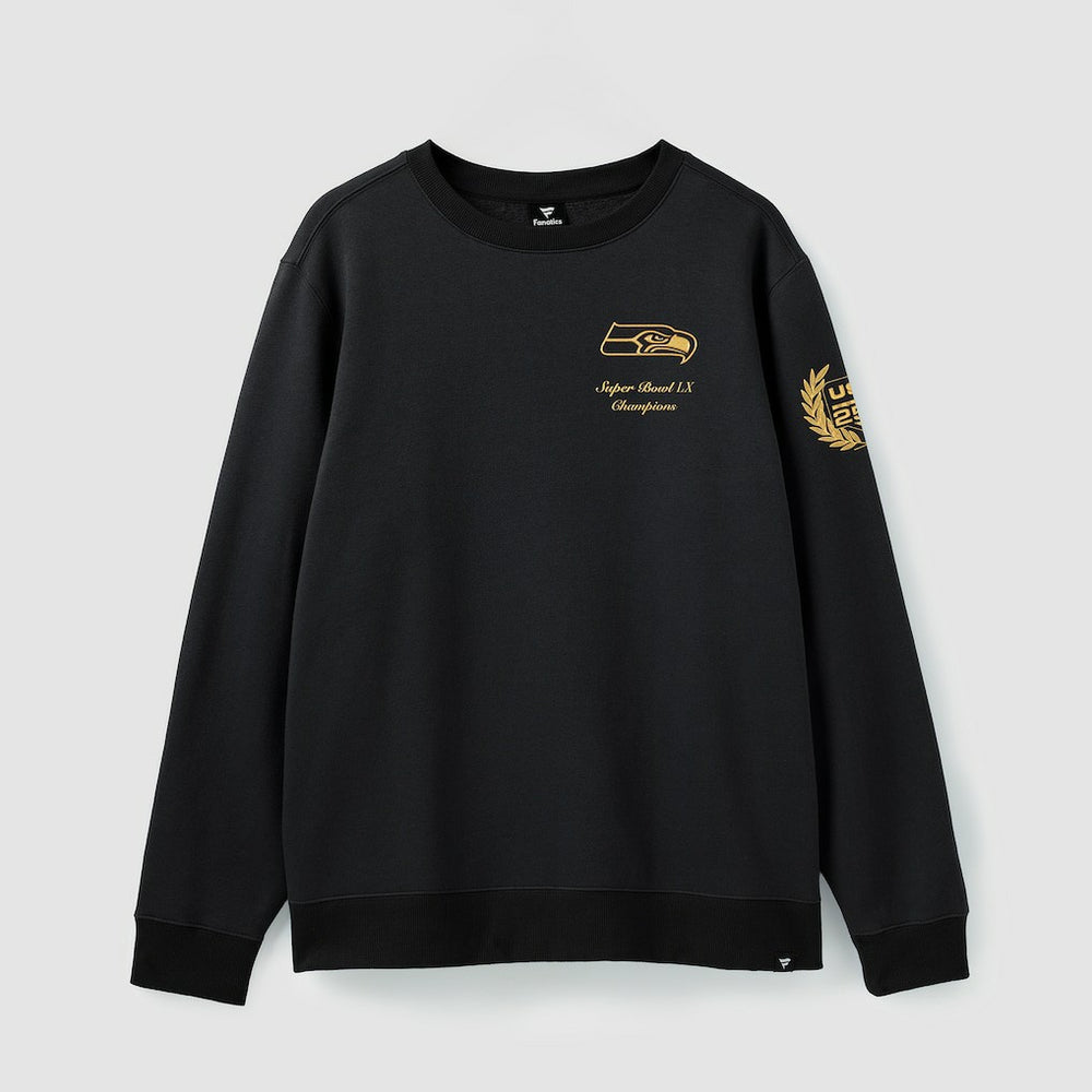 Super Bowl LX Champions USA 250 NFL Gold Standard Fleece Sweatshirt - Seattle Seahawks