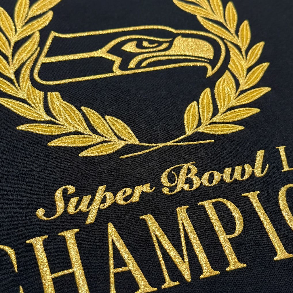 Super Bowl LX Champions USA 250 NFL Gold Standard Fleece Sweatshirt - Seattle Seahawks