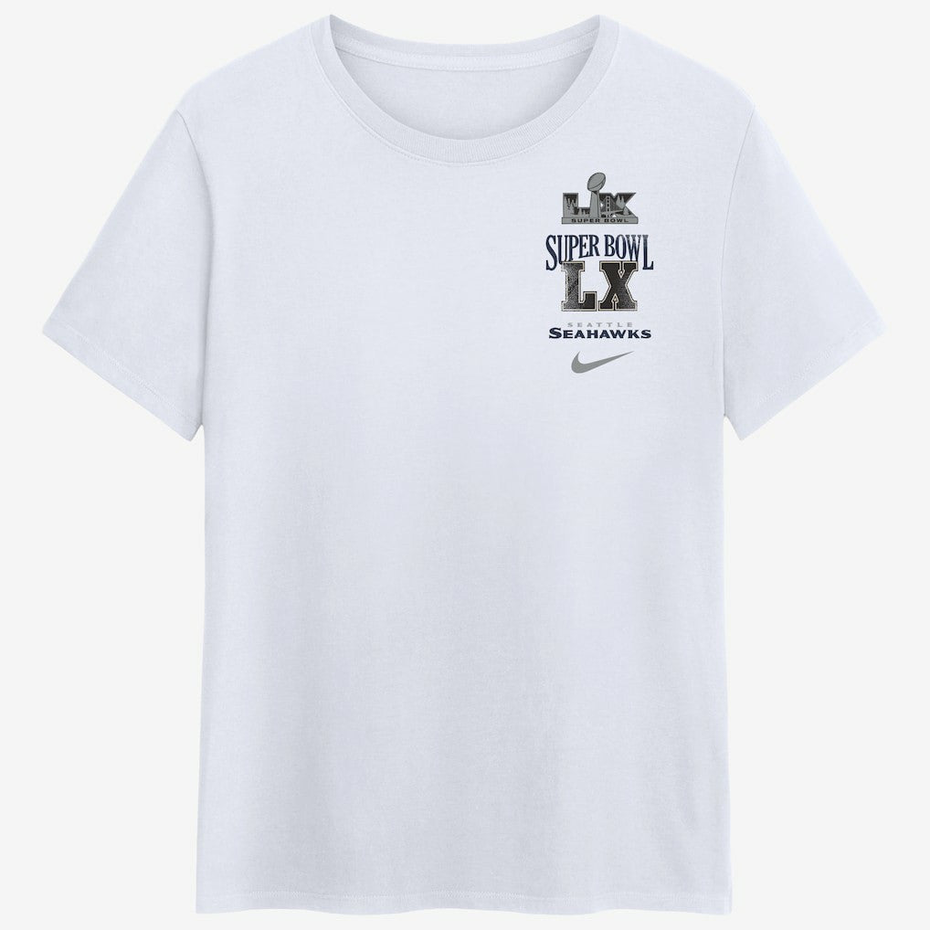 Women's Super Bowl LX Champions Long Ball T-Shirt - Seattle Seahawks
