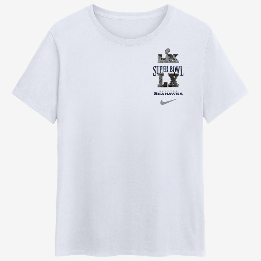 Women's Super Bowl LX Champions Long Ball T-Shirt - Seattle Seahawks
