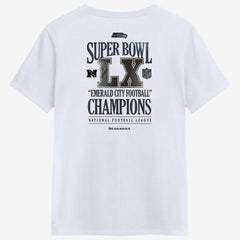 Women's Super Bowl LX Champions Long Ball T-Shirt - Seattle Seahawks
