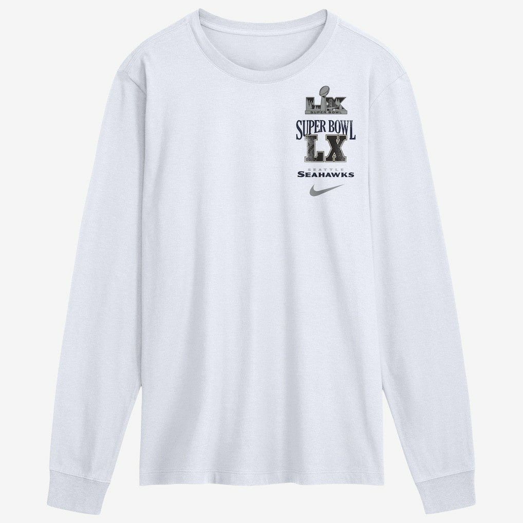 Super Bowl LX Champions Long Ball Long Sleeve T-Shirt - Seattle Seahawks