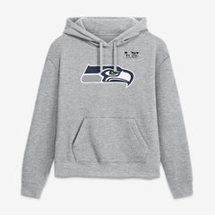Jaxon Smith-Njigba  Women's Super Bowl LX Champions Patch Name & Number Hoodie - Seattle Seahawks