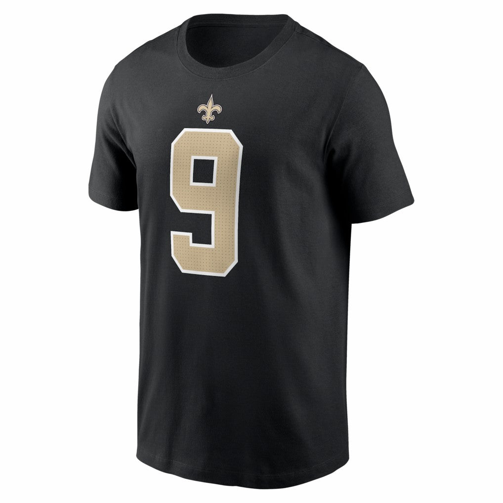 Drew Brees  Retired Player Name & Number T-Shirt - New Orleans Saints