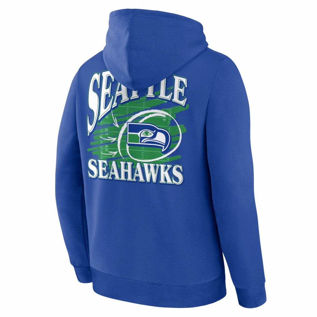 Classic Scribble Legacy Fleece Hoodie - Seattle Seahawks