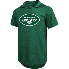 Ahmad Sauce Gardner  Majestic Threads Player Name & Number Tri-Blend Hoodie T-Shirt - New York Jets