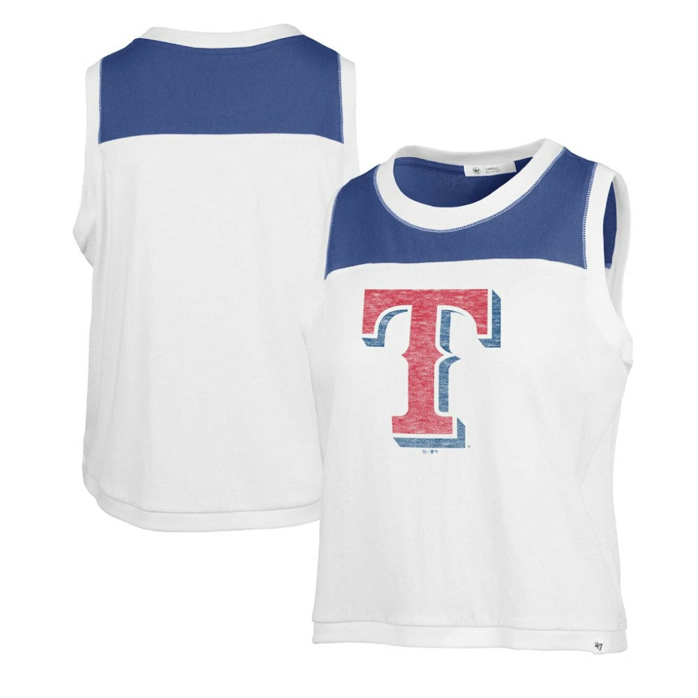 MLB Texas Rangers '47 Women's Premier Zoey Waist Length Tank Top