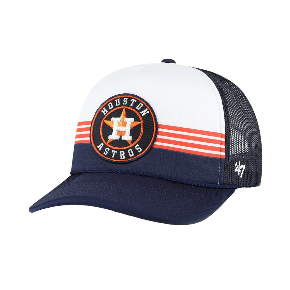 MLB Houston Astros '47 Lift Off Foam Front Mesh Trucker Adjustable Hat