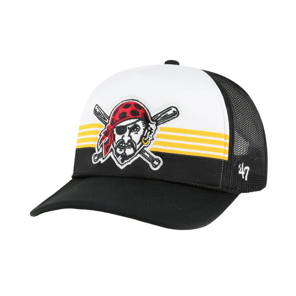 MLB Pittsburgh Pirates '47 Lift Off Foam Front Mesh Trucker Adjustable Hat