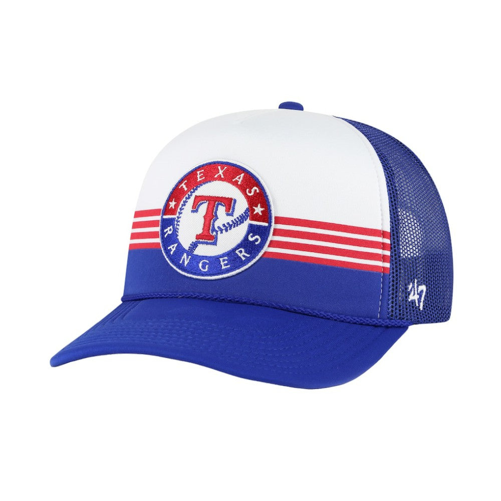 MLB Texas Rangers '47 Lift Off Foam Front Mesh Trucker Adjustable Hat