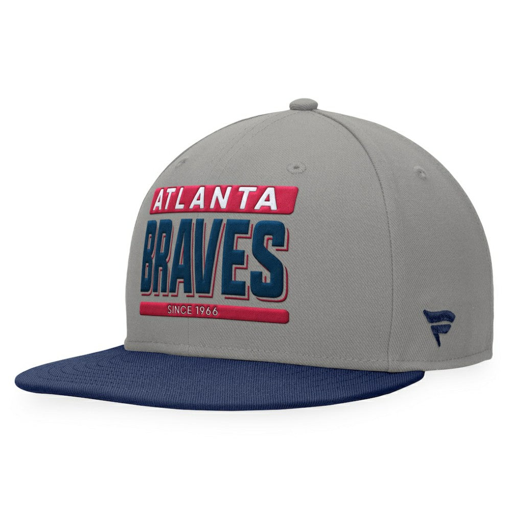 MLB Atlanta Braves Fanatics Line Drive Two-Tone Snapback Hat
