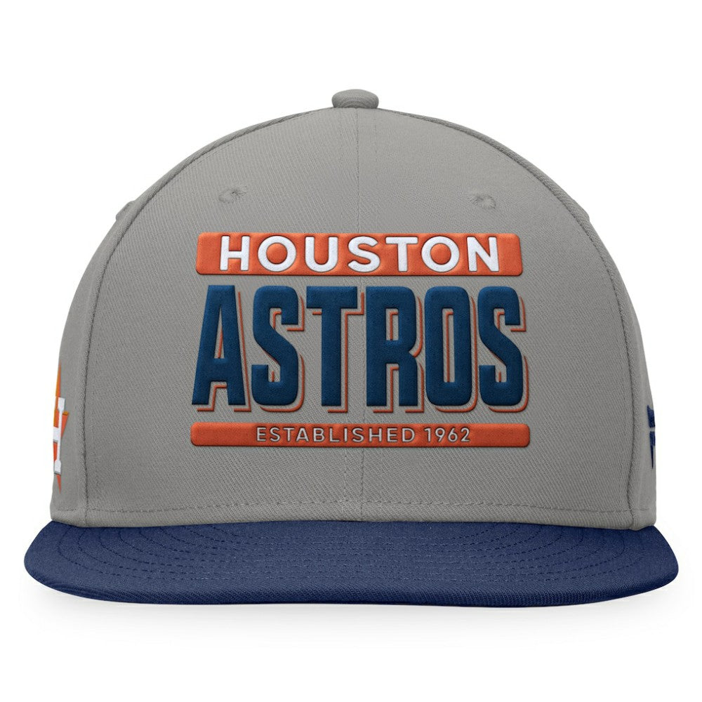 MLB Houston Astros Fanatics Line Drive Two-Tone Snapback Hat
