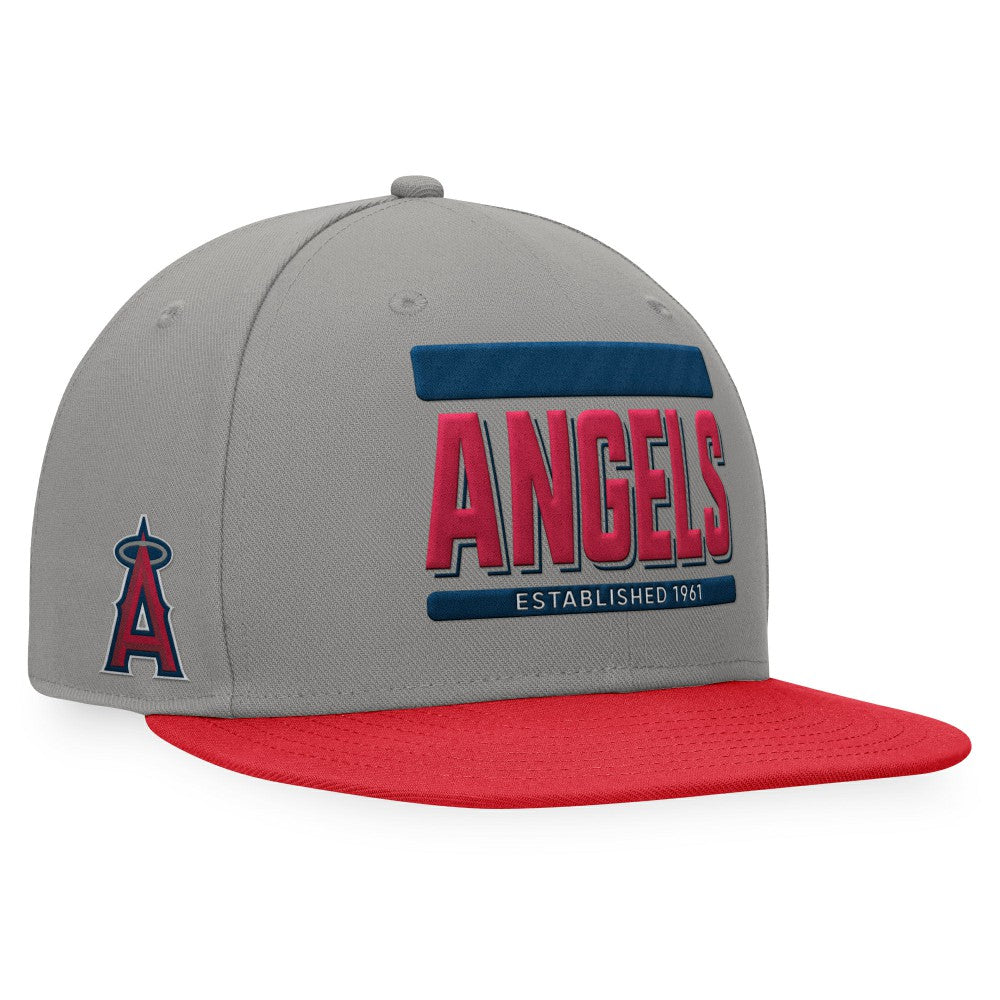 MLB Los Angeles Angels Fanatics Line Drive Two-Tone Snapback Hat