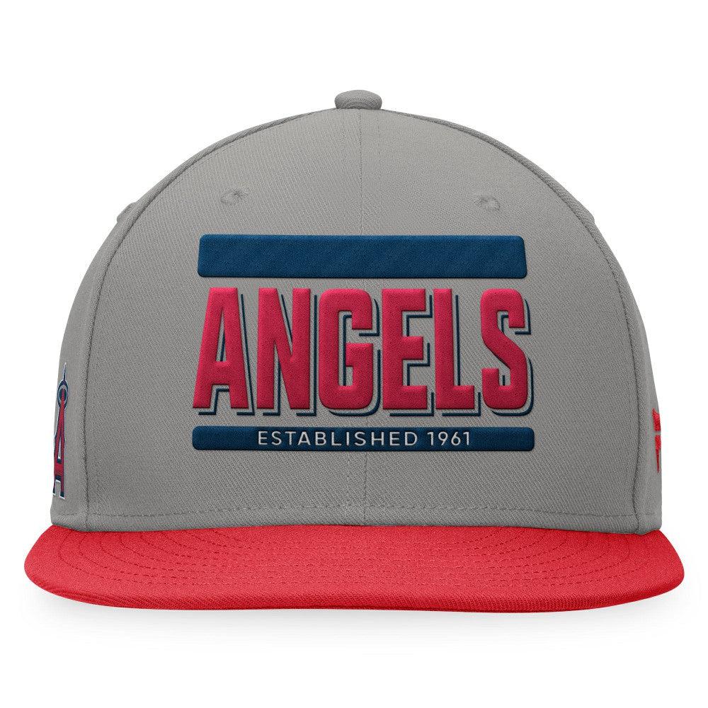 MLB Los Angeles Angels Fanatics Line Drive Two-Tone Snapback Hat