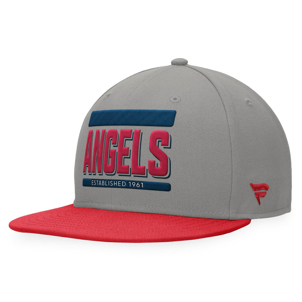 MLB Los Angeles Angels Fanatics Line Drive Two-Tone Snapback Hat