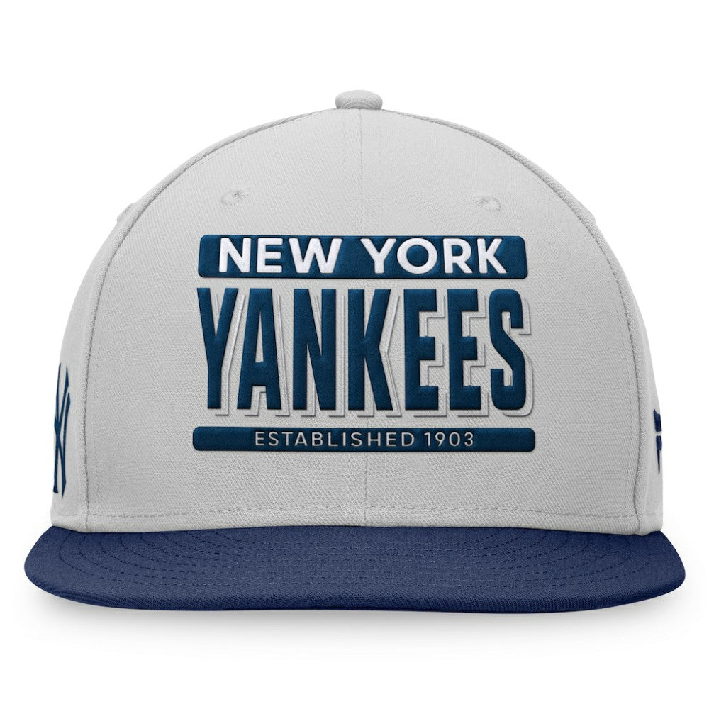 MLB New York Yankees Fanatics Line Drive Two-Tone Snapback Hat
