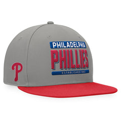 MLB Philadelphia Phillies Fanatics Line Drive Two-Tone Snapback Hat