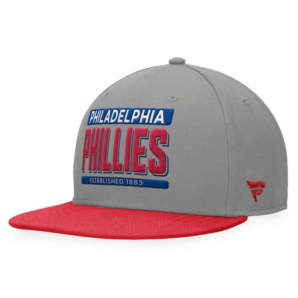 MLB Philadelphia Phillies Fanatics Line Drive Two-Tone Snapback Hat