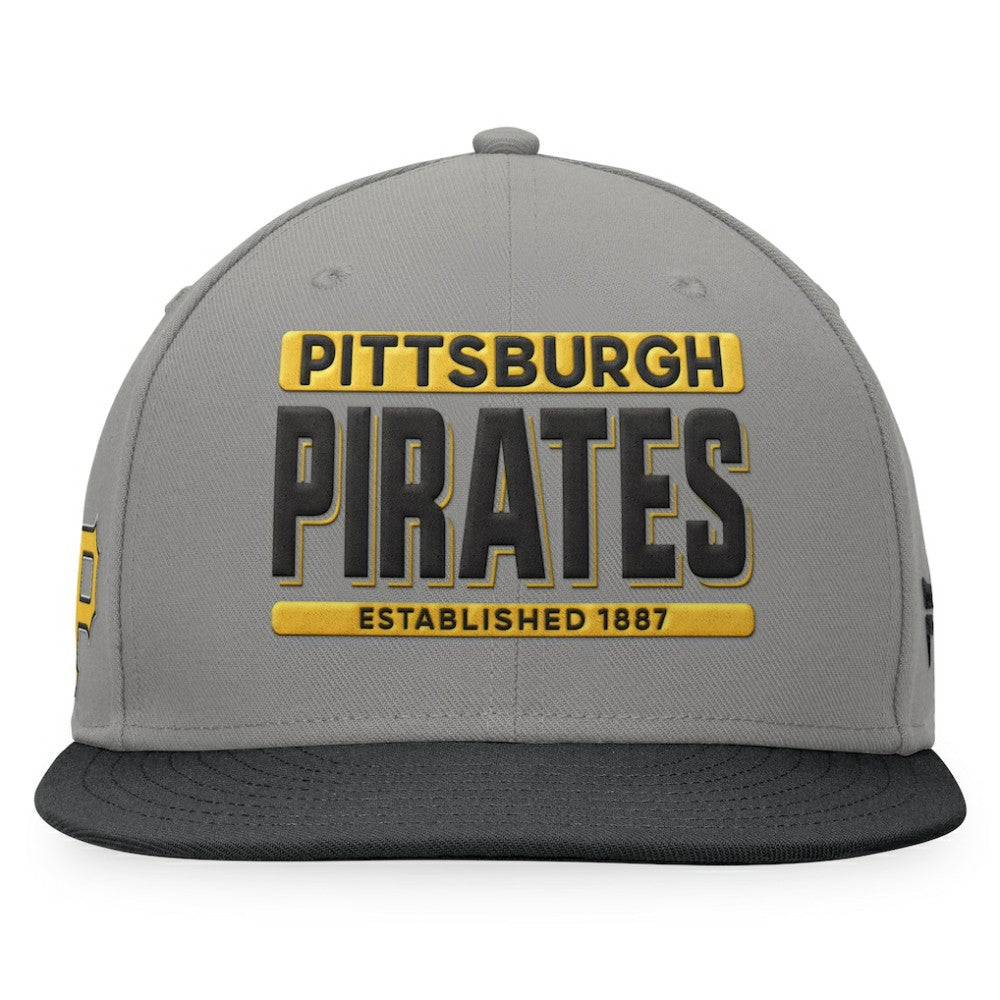 MLB Pittsburgh Pirates Fanatics Line Drive Two-Tone Snapback Hat