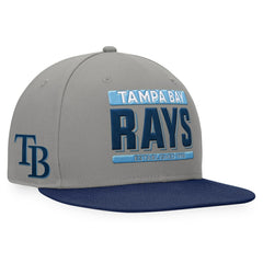 MLB Tampa Bay Rays Fanatics Line Drive Two-Tone Snapback Hat