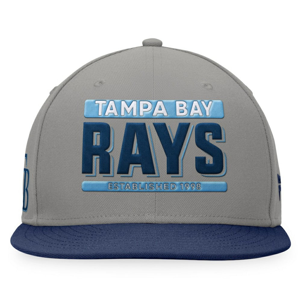 MLB Tampa Bay Rays Fanatics Line Drive Two-Tone Snapback Hat