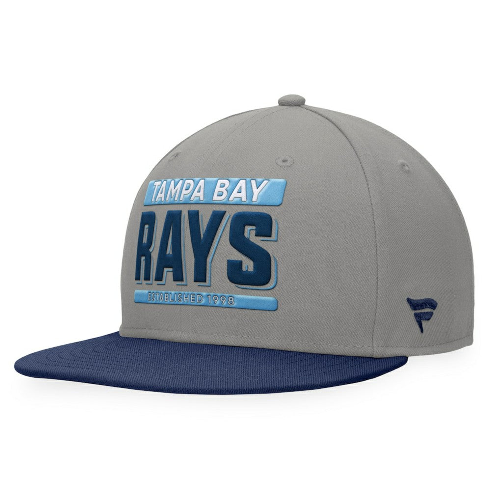MLB Tampa Bay Rays Fanatics Line Drive Two-Tone Snapback Hat