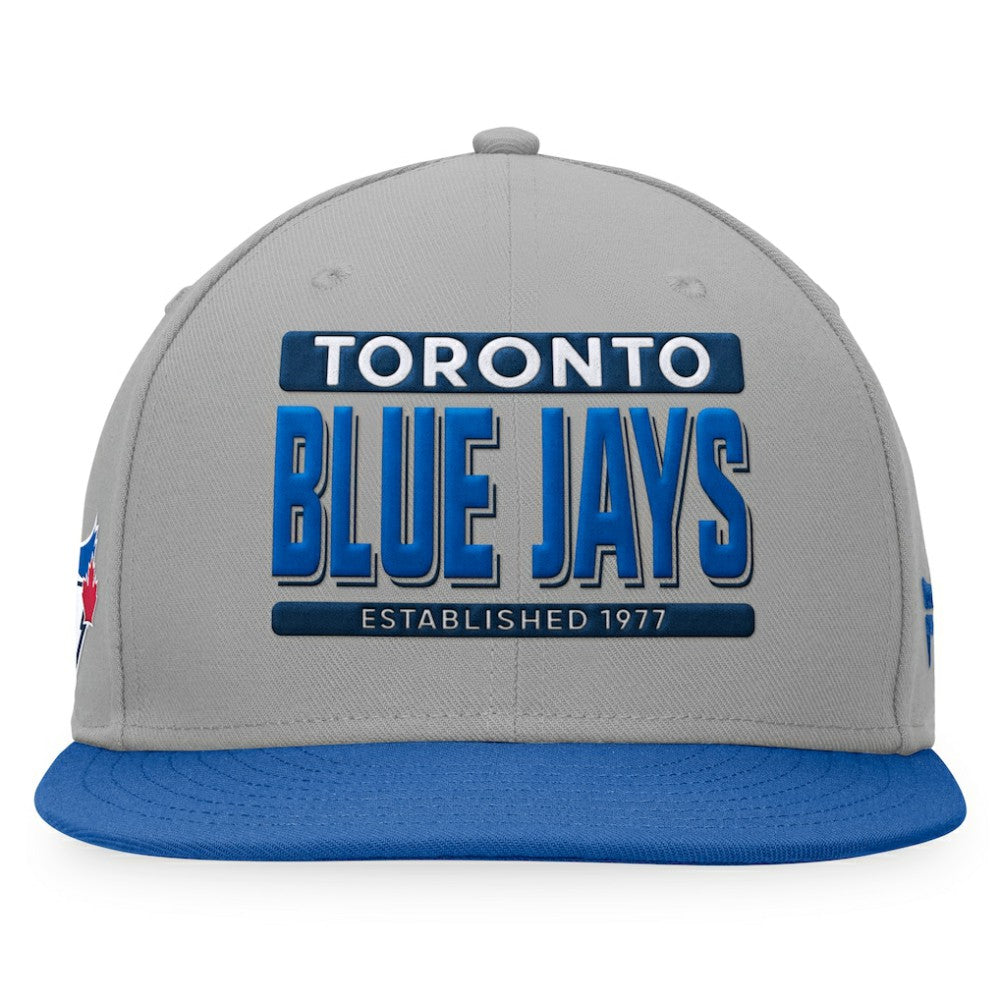 MLB Toronto Blue Jays Fanatics Line Drive Two-Tone Snapback Hat