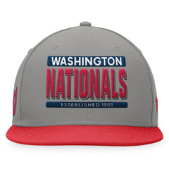 MLB Washington Nationals Fanatics Line Drive Two-Tone Snapback Hat
