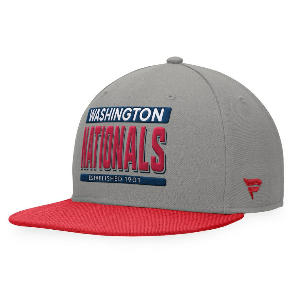 MLB Washington Nationals Fanatics Line Drive Two-Tone Snapback Hat