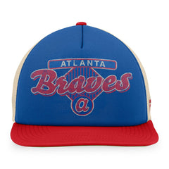 MLB Atlanta Braves Fanatics Cooperstown Collection Talley Foam Trucker Snapback Hat