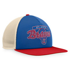 MLB Atlanta Braves Fanatics Cooperstown Collection Talley Foam Trucker Snapback Hat