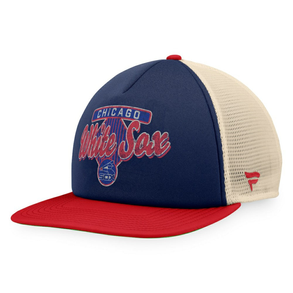 MLB Chicago White Sox Fanatics Cooperstown Collection Talley Foam Trucker Snapback Hat