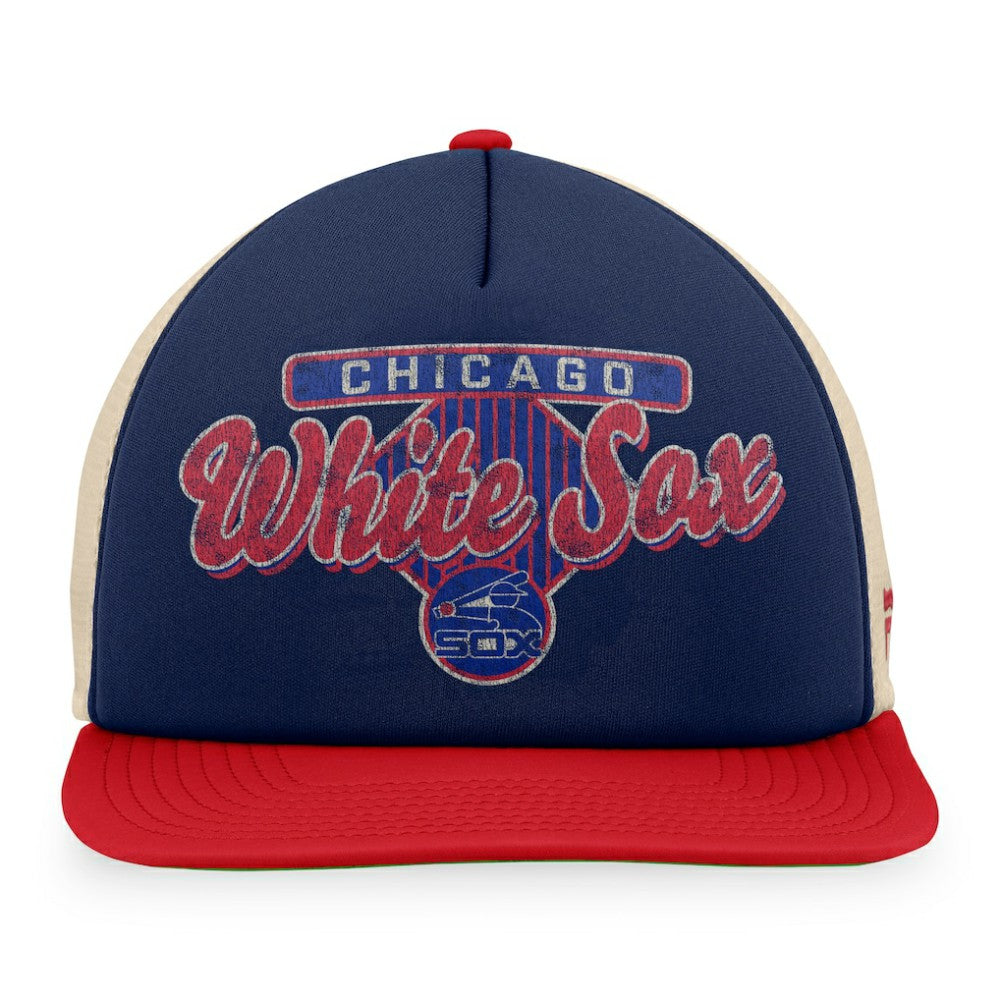 MLB Chicago White Sox Fanatics Cooperstown Collection Talley Foam Trucker Snapback Hat