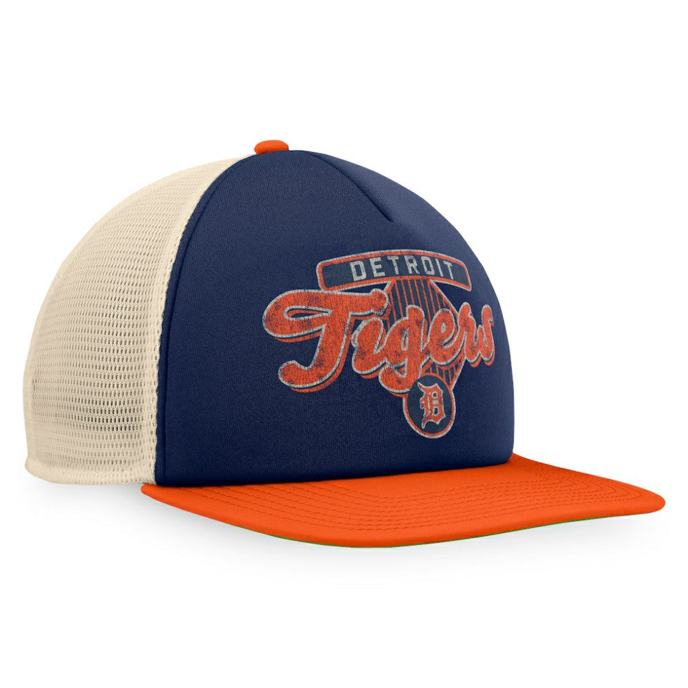 MLB Detroit Tigers Fanatics Cooperstown Collection Talley Foam Trucker Snapback Hat