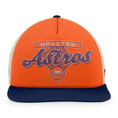 MLB Houston Astros Fanatics Cooperstown Collection Talley Foam Trucker Snapback Hat