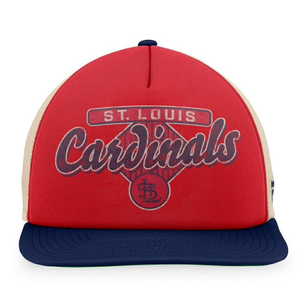 MLB St. Louis Cardinals Fanatics Cooperstown Collection Talley Foam Trucker Snapback Hat