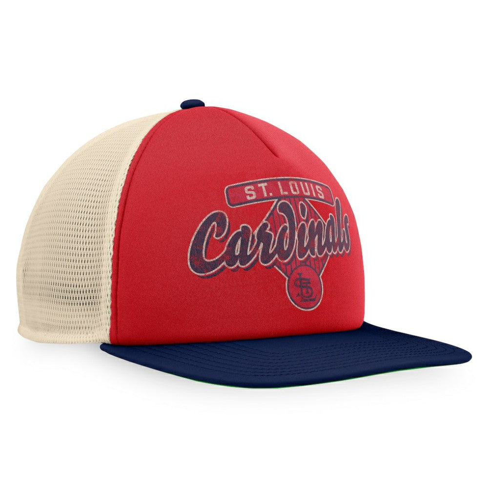 MLB St. Louis Cardinals Fanatics Cooperstown Collection Talley Foam Trucker Snapback Hat