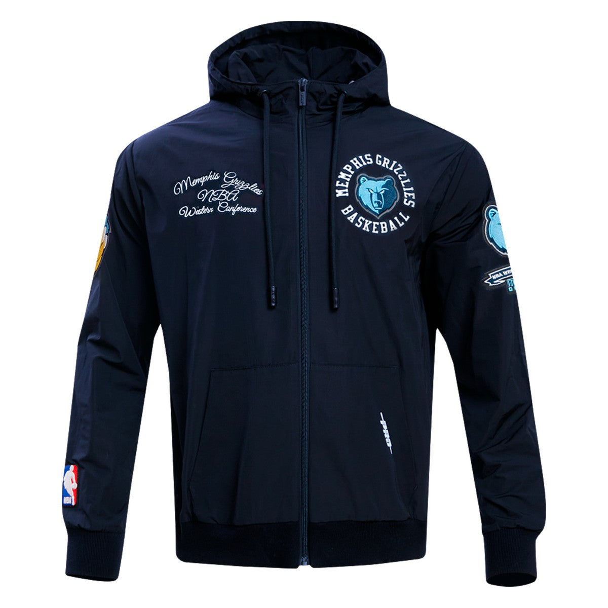 NBA Memphis Grizzlies Pro Standard Hybrid Full-Zip Hoodie