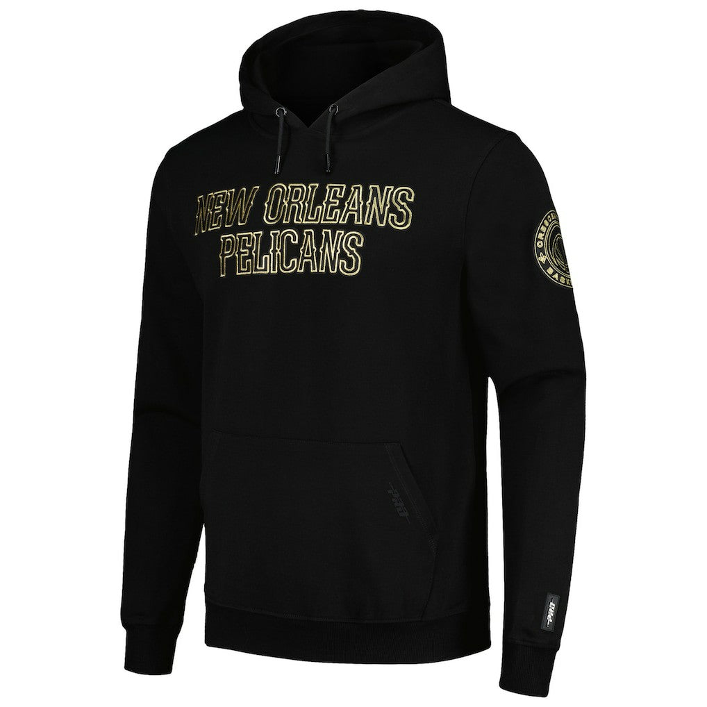 NBA New Orleans Pelicans Pro Standard Black & Gold Pullover Hoodie shop