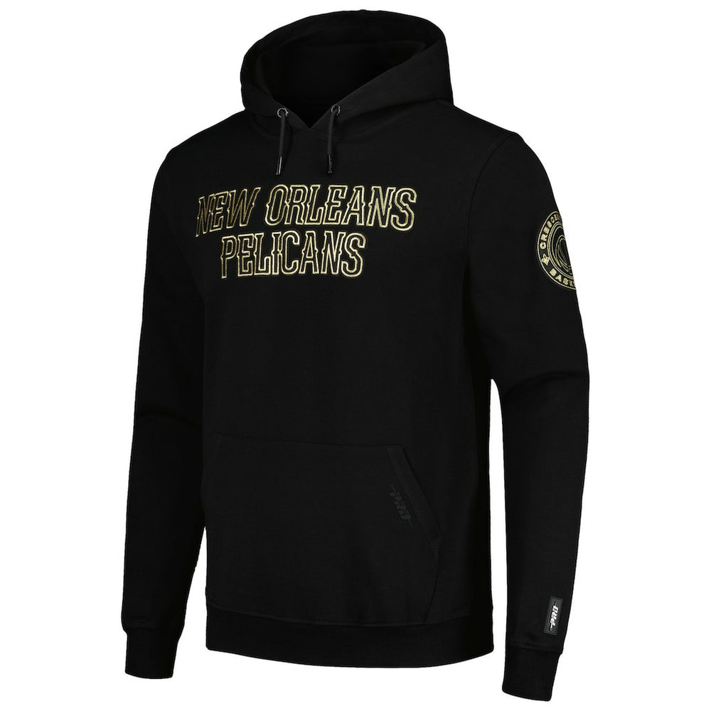 NBA New Orleans Pelicans Pro Standard Black & Gold Pullover Hoodie shop