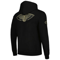 NBA New Orleans Pelicans Pro Standard Black & Gold Pullover Hoodie shop