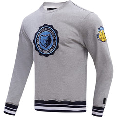 NBA Memphis Grizzlies Pro Standard Crest Emblem Pullover Sweatshirt