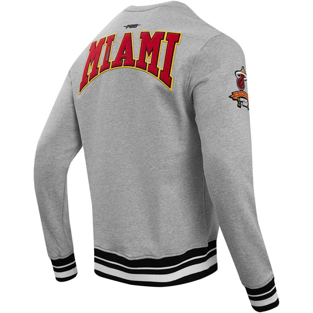 NBA Miami Heat Pro Standard Crest Emblem Pullover Sweatshirt