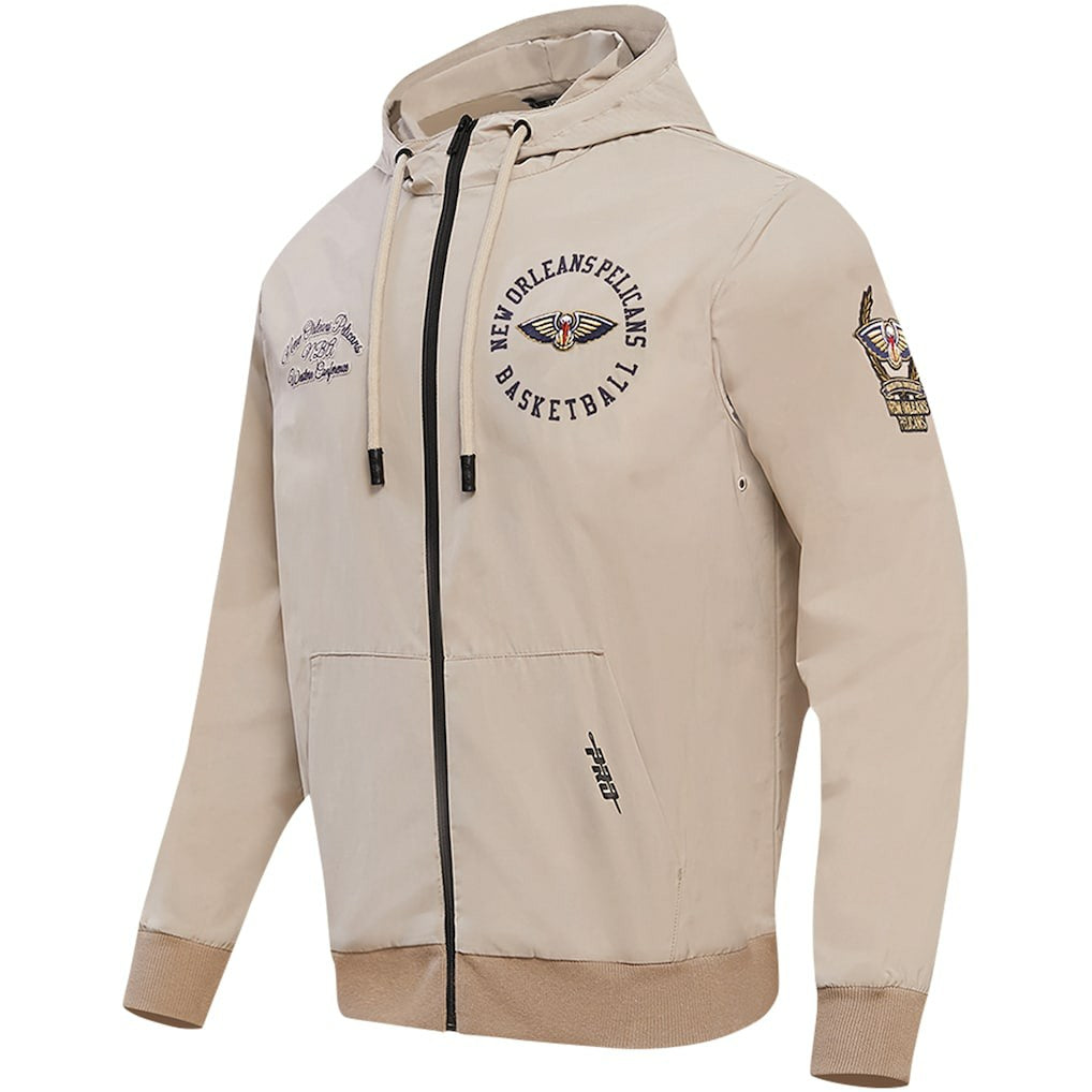NBA New Orleans Pelicans Pro Standard Hybrid Full-Zip Hoodie