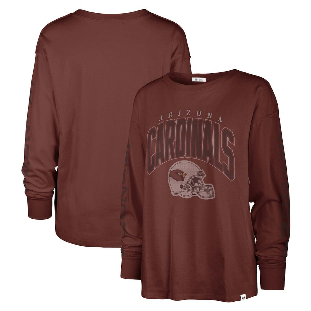 '47 Women's Tom Cat Lightweight Long Sleeve T-Shirt - Arizona Cardinals