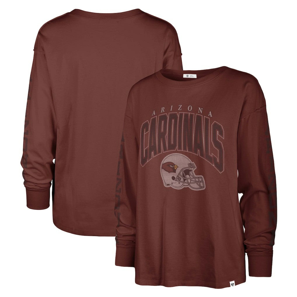 '47 Women's Tom Cat Lightweight Long Sleeve T-Shirt - Arizona Cardinals