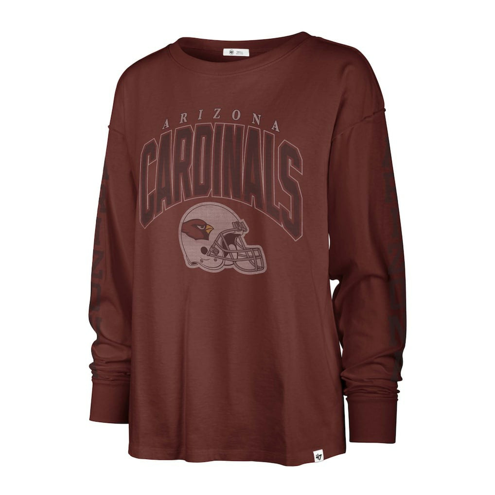 '47 Women's Tom Cat Lightweight Long Sleeve T-Shirt - Arizona Cardinals